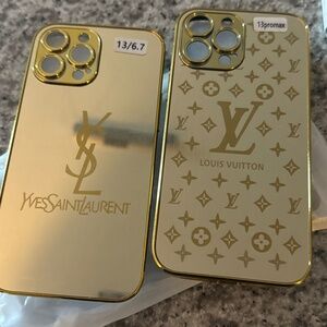 iPhone 13 Pro Max YSL and LV phone case